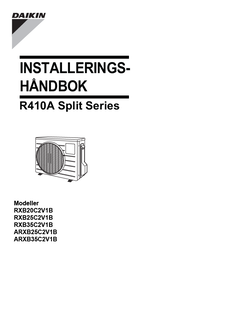 RXB20-35C_ARXB25-35C_3PNO341265-6G_Installation manuals_Norwegian download